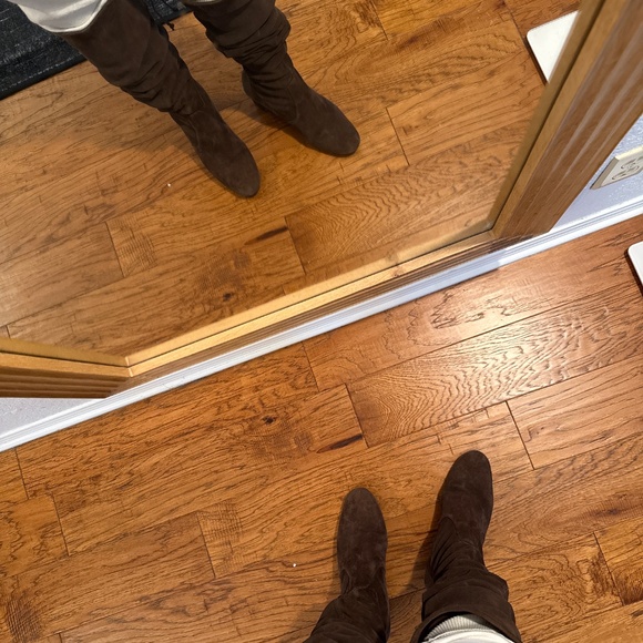 Stuart Weitzman Dark Brown Over-the-Knee Boots - Picture 11 of 11